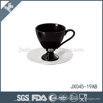 Tasse et soucoupe de JX043-19, tasse à café de style turc, ensemble de thé de 12pcs,